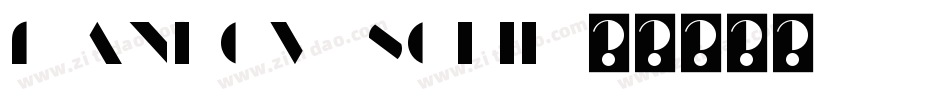 manbow solid字体转换